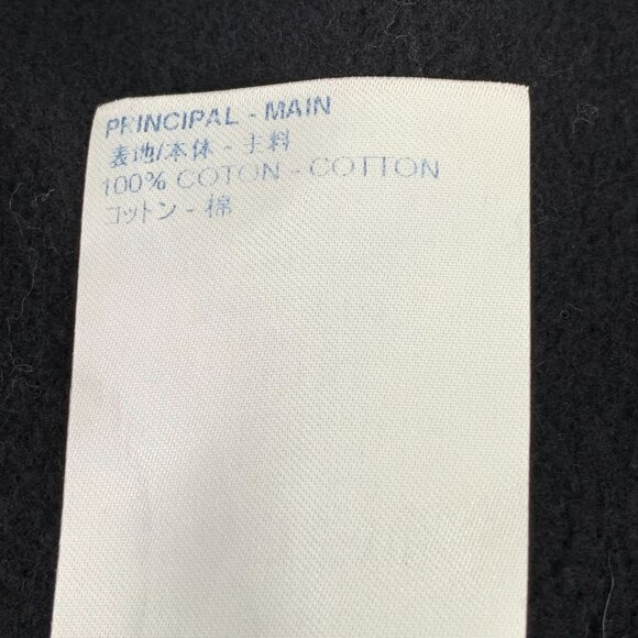 Louis Vuitton Black Monogram Logo Print Cotton Hoodie Sweatshirt - Picture 6 of 7